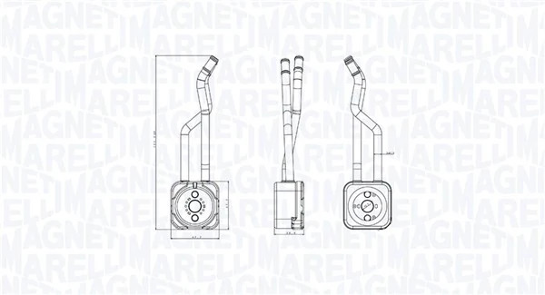 Oil Cooler, engine oil